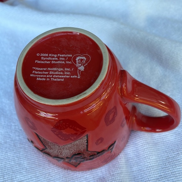 Betty Boop oversized coffee mug , 2006 , heart , Star - Picture 3 of 12
